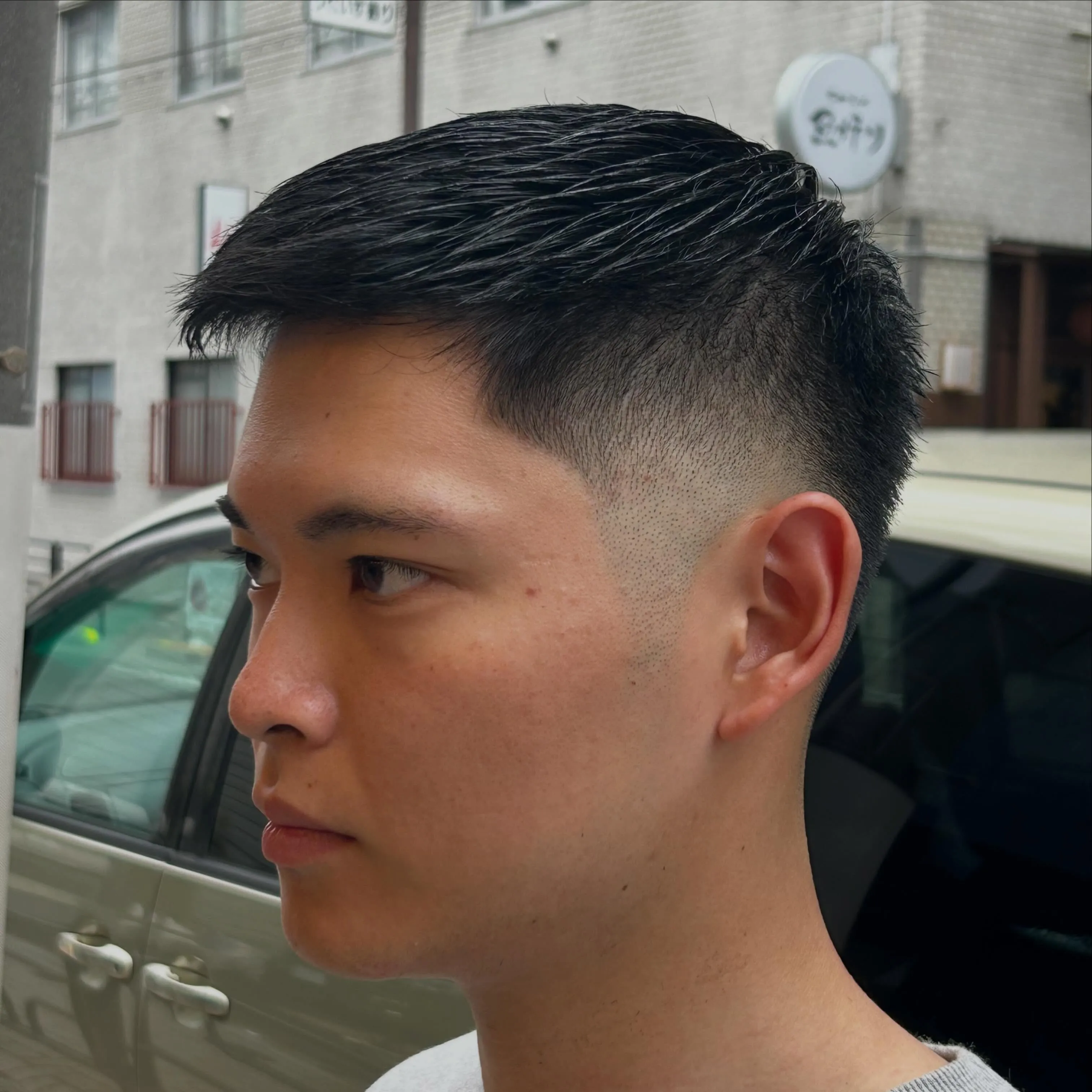 刈り上げ部分のメンテナンス感覚でも是非お越しください　是非ね